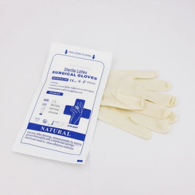 Sterile Disposable Medical Latex Surgical Glove